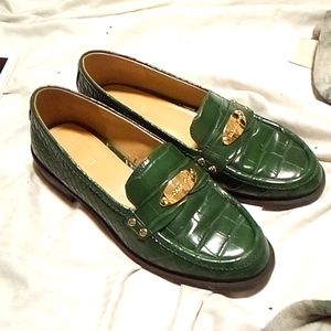 Barry Finley Michael kors green loafers